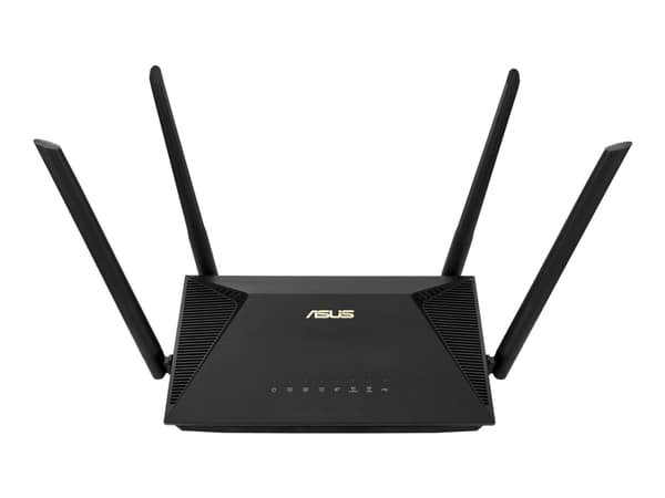 ASUS RT-AX53U trådløs ruter Gigabit Ethernet Dobbelbånd (2.4 GHz / 5 GHz) 4G Sort