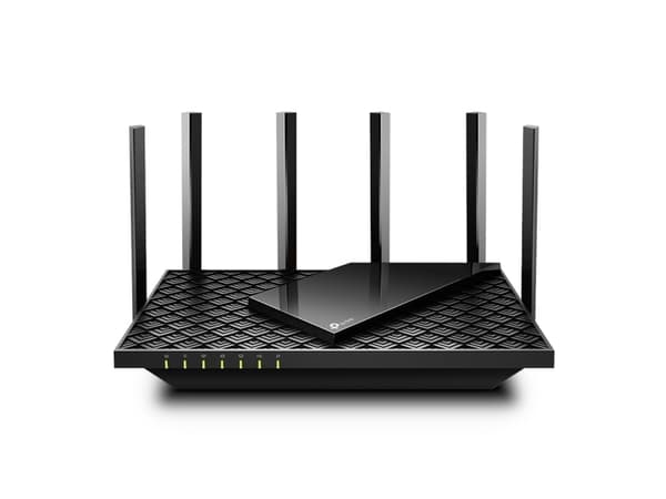 TP-LINK AX72 (AX5400) - Trådlös router - 4-portars switch - GigE - 802.11a/b/g/n/ac/ax (WiFi6) - Dual Band - MU-MIMO