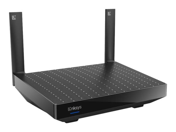 Linksys Hydra Pro 6 - Trådløs ruter 4-portssvitsj - 1GbE - Wi-Fi 6 - Dobbeltbånd Sort