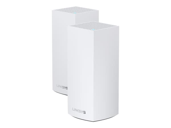 Linksys Atlas Pro 6 - Wifi-system - (2 routrar) - upp till 5400 kvadratfot - mesh 1GbE - Wi-Fi 6 - Dubbelband