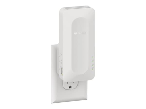 NETGEAR EAX12 - Wi-Fi-system - (utvider) - maske 1GbE - Wi-Fi 6 - Dobbeltbånd - veggpluggbar