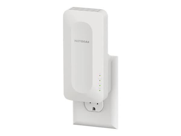 NETGEAR EAX12 - Wi-Fi-system - (utvider) - maske 1GbE - Wi-Fi 6 - Dobbeltbånd - veggpluggbar