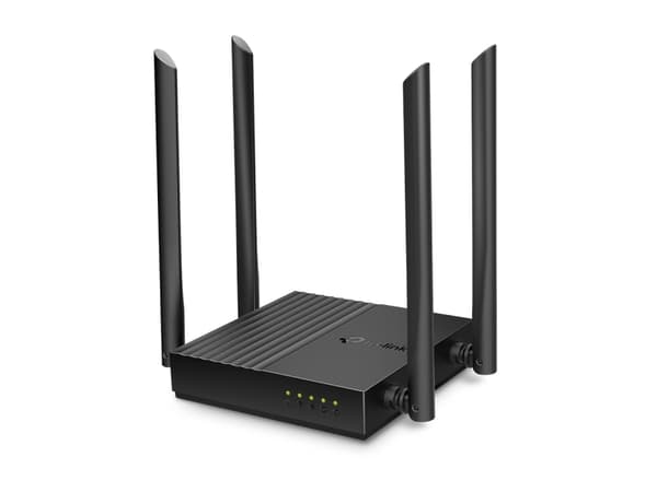 TP-Link Archer C64, Wi-Fi 5 (802.11ac), Kaksitaajuus (2,4 GHz/5 GHz), Ethernet LAN, Musta, Pöytäreititin