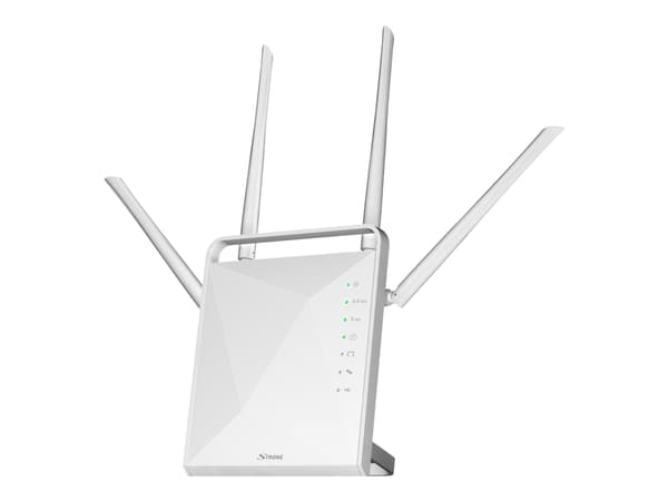 Strong Dual Band Gigabit Router 1200 - Trådløs ruter - 4-portssvitsj - 1GbE - Wi-Fi 5 - Dobbeltbånd