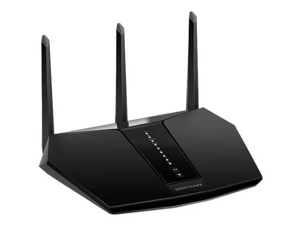 NETGEAR Nighthawk AX/5-Stream AX2400 WiFi 6 Router (RAX30), Wi-Fi 6 (802.11ax), Kaksitaajuus (2,4 GHz/5 GHz), Ethernet LAN, Musta, Pöytäreititin