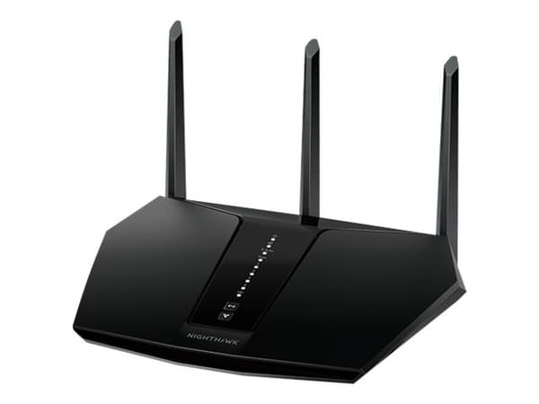 NETGEAR Nighthawk AX/5-Stream AX2400 WiFi 6 Router (RAX30), Wi-Fi 6 (802.11ax), Kaksitaajuus (2,4 GHz/5 GHz), Ethernet LAN, Musta, Pöytäreititin musta