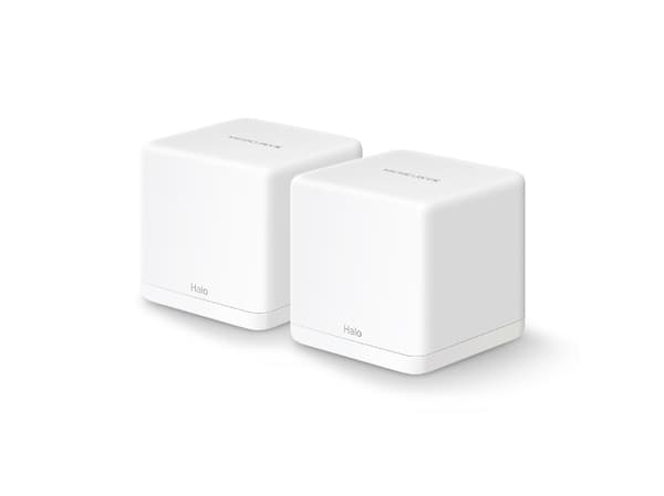 Mercusys Halo H30G(2-pack), Hvit, Innvendig lys, 0 - 40 °C, 10 - 90%, 5 - 90%, Dobbelbånd (2.4 GHz / 5 GHz) Hvit