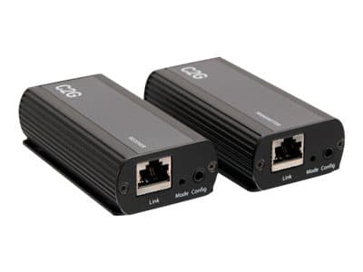 C2G 1-Port USB C Extender Transmitter to Receiver Kit - USB 3.2 Gen 1 - USB-förlängningskabel - upp till 10 m