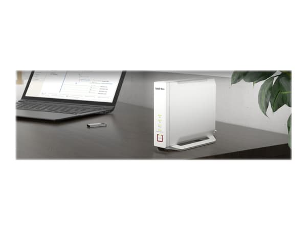 AVM FRITZ!Box 4060 - Trådløs ruter 3-portssvitsj - 1GbE, 2.5GbE - Wi-Fi 6 - Dobbeltbånd - VoIP-telefonadapter (DECT)