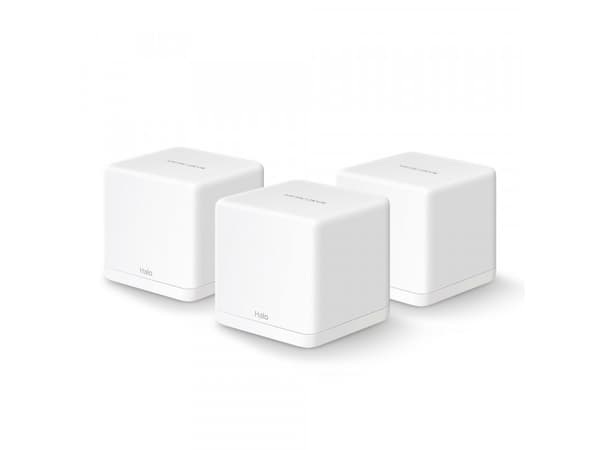 Mercusys Halo H30G(3-pack), Hvit, Innvendig lys, Dobbelbånd (2.4 GHz / 5 GHz), Wi-Fi 5 (802.11ac), 802.11a, 802.11b, 802.11g, Wi-Fi 4 (802.11n), Wi-F