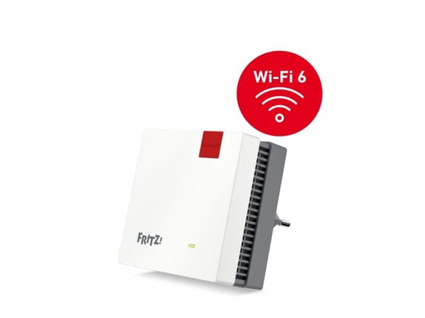AVM FRITZ! Repeater 1200 AX - Räckviddsökare för wifi - 1GbE - Wi-Fi 6 - 2.4 GHz, 5 GHz