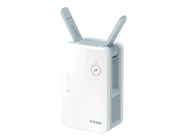 D-Link EAGLE PRO AI E15 - Räckviddsökare för wifi - 1GbE - Wi-Fi 6 - 2.4 GHz, 5 GHz Vit