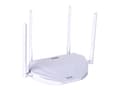 Miniatyrbild 5 av 5: PLANET Wi-Fi 6 11AX 1800Mbps, Nätverksansluten (Ethernet), Vit
