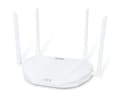 Miniatyrbild 1 av 5: PLANET Wi-Fi 6 11AX 1800Mbps, Nätverksansluten (Ethernet), Vit