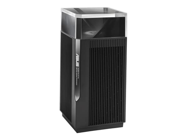 ASUS ZenWiFi Pro ET12 - 2-Pack - Wi-Fi-system (2 rutere) - op til 6000 sq.ft - mesh - GigE, 2,5 GigE - Wi-Fi 6E - Multi-Band Sort