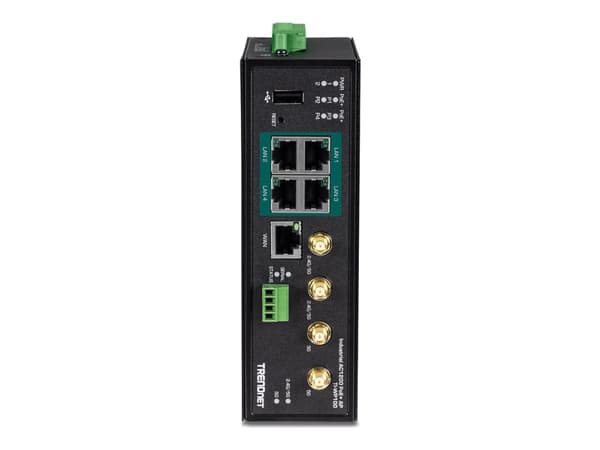 Trendnet TI-WP100, Wi-Fi 5 (802.11ac), Kaksitaajuus (2,4 GHz/5 GHz), Ethernet LAN, 3G, Musta, Pöytäreititin