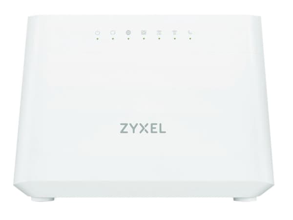 Zyxel DX3301-T0 - Wi-Fi-system - (ruter) - MPro Mesh Solutions - DSL-modem 1GbE - Wi-Fi 6 - Dobbeltbånd - VoIP-telefonadapter