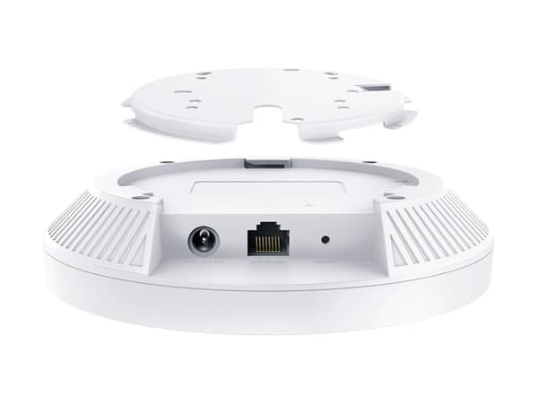 TP-Link Omada EAP653 V1 - Langaton liitäntä - Wi-Fi 6 - 2,4 GHz, 5 GHz - DC-virta - pilvihallinta - seinä-/kattokiinnitys - seinään/kattoon asennetta