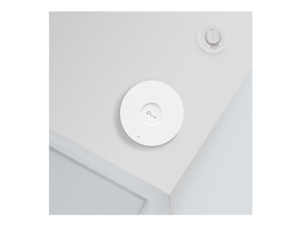 TP-Link Omada EAP653 V1 - Langaton liitäntä - Wi-Fi 6 - 2,4 GHz, 5 GHz - DC-virta - pilvihallinta - seinä-/kattokiinnitys - seinään/kattoon asennetta