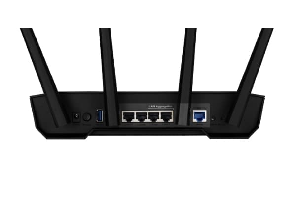 ASUS TUF Gaming AX3000 V2 - Trådløs ruter 4-portssvitsj - 1GbE - Wi-Fi 6 - Dobbeltbånd