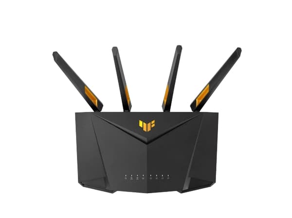 ASUS TUF Gaming AX3000 V2 - Trådløs ruter 4-portssvitsj - 1GbE - Wi-Fi 6 - Dobbeltbånd