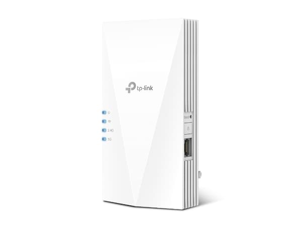TP-Link RE700X Wi-Fi-system (mesh) Dobbelbånd (2.4 GHz / 5 GHz) Wi-Fi 6 (802.11ax) Hvit 1 Innvendig lys