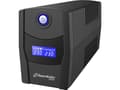 Miniatyrbilde 4 av 5: PowerWalker Basic VI 1000 STL FR - UPS - AC 162 - 290 V - 600 watt - 1000 VA - 9 Ah - USB - utgangskontakter: 2