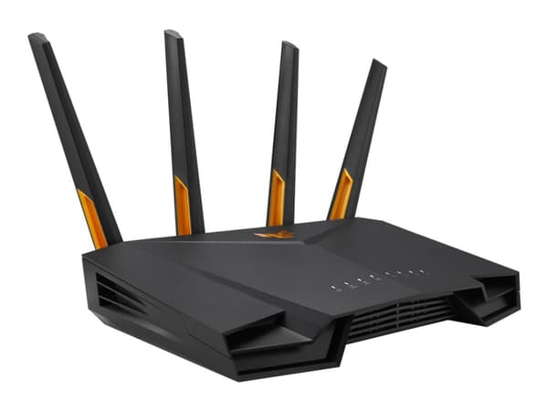 ASUS TUF Gaming AX3000 V2 - Trådløs ruter 4-portssvitsj - 1GbE - Wi-Fi 6 - Dobbeltbånd