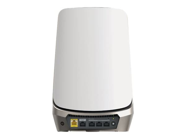 NETGEAR Orbi RBKE963 - Wi-Fi-system - (ruter, 2 utvidere) - inntil 6500 kvadratfot - maske 10GbE, 2.5GbE - Wi-Fi 6E - Multibånd