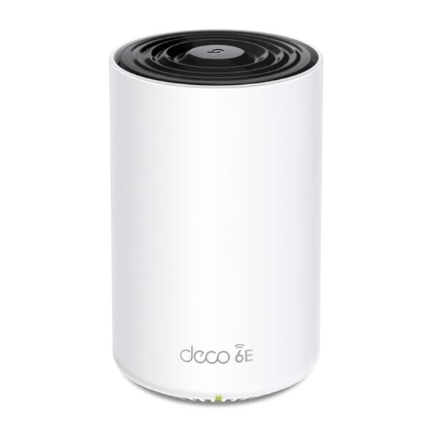 TP-Link Deco XE75 - Wi-Fi-system (1 ruter) - mesh - GigE - Wi-Fi 6E - Tri-Band Hvit
