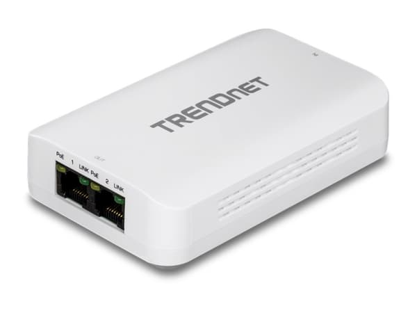TRENDnet TPE-BE200 - Nätverksförlängare - 1GbE - 2 portar - upp till 200 m - TAA-kompatibel