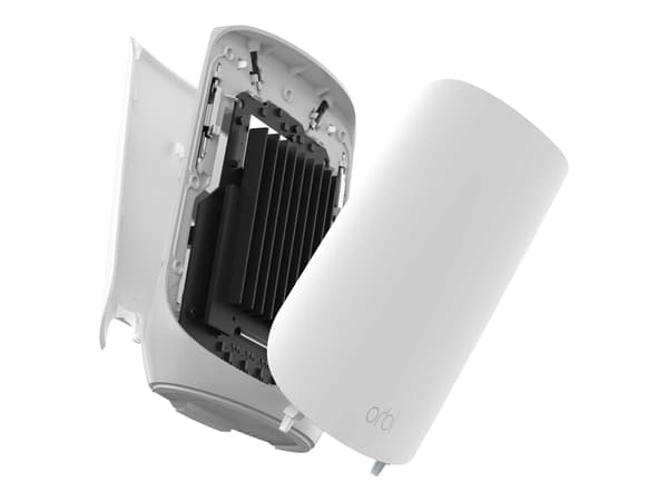 NETGEAR Orbi RBK763S - Wi-Fi-system - (ruter, 2 utvidere) - inntil 7500 kvadratfot - maske 1GbE - Wi-Fi 6 - Trippelbånd