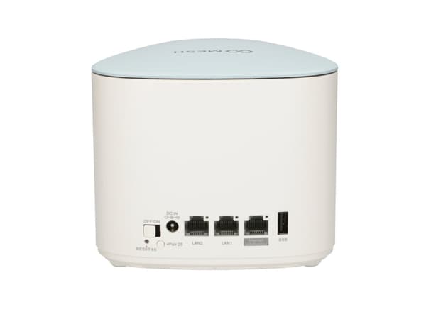 Extralink DYNAMITE C21 MESH POINT AC2100 MU-MIMO HOME WIFI SYSTEM, Blå, Grå, Innvendig lys, Mesh satellitt, Kraft indikator, Status, Rundtvirkende, D