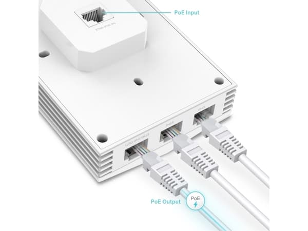 TP-LINK EAP655 AX3000 DB WIFI6 GB WALL-PLATE AP