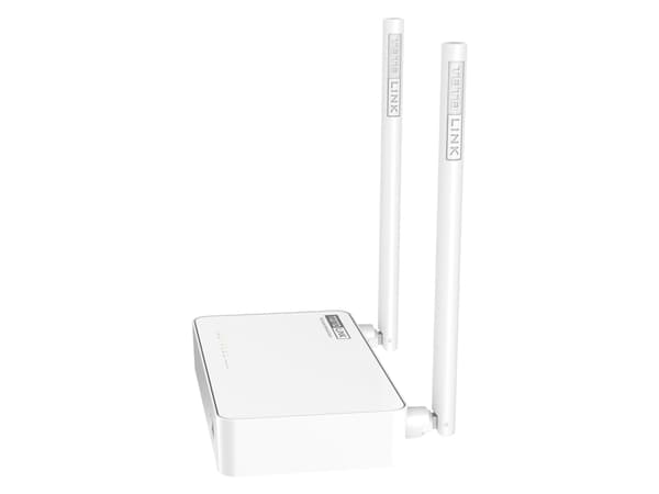 TOTOLINK N350RT, Wi-Fi 4 (802.11n), Enkeltbånd (2.4 GHz), Ethernet/bredbåndsforbindelse, Hvit, Frittstående router