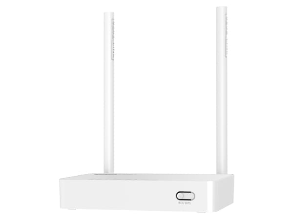 TOTOLINK N350RT, Wi-Fi 4 (802.11n), Enkeltbånd (2.4 GHz), Ethernet/bredbåndsforbindelse, Hvit, Frittstående router
