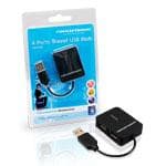 Conceptronic C4PUSB2 - Hub - 4 x USB2.0 - Desktop (C4PUSB2)