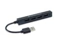 Miniatyrbild 1 av 3: Conceptronic HUBBIES05B USB-hubb 4Port USB2.0 svart