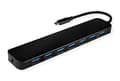 Pikkukuva 1 / 6: VALUE USB3.2 Gen1 Hub, 7x USB A, Type C virtalähteellä