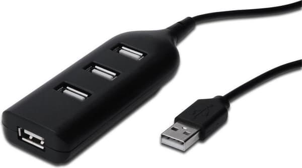 Digitus 4-ports USB-hub - USB2.0 - 0,30 meter