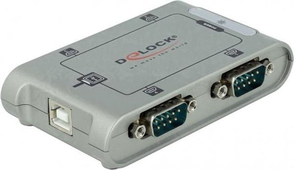 Delock - Adapteri USB 2.0 Seriell 4-Port Industry RS-232