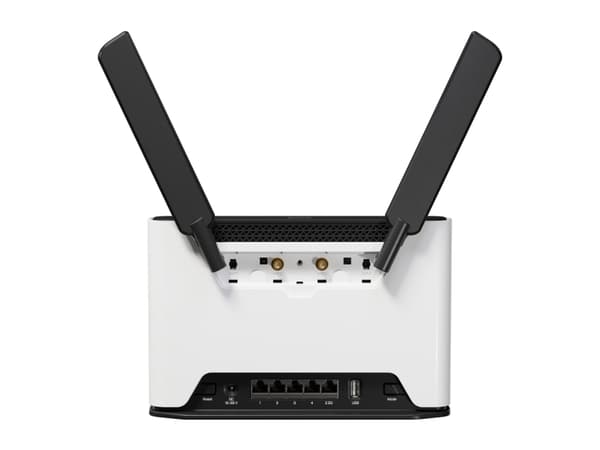 MikroTik Chateau LTE18 - Trådløs ruter 5-port svitsj - 1GbE, 2.5GbE - Wi-Fi 5, Wi-Fi 6 - Dobbeltbånd