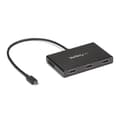 Miniatyrbild 1 av 6: StarTech.com USB C till HDMI Multimonitor Adapter - 3 Port MST Hub - USB-C Multi Monitor - Monitor Splitter - USB 3.1 Typ C