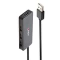 Miniatyrbillede 1 af 5: Lindy - Hub - 4 x USB2.0 - Desktop (42986)