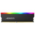 Miniatyrbild 1 av 5: Gigabyte AORUS RGB - DDR4 - Kit - 16 GB: 2 x 8 GB - DIMM 288-PIN - 3733 MHz / PC4-29800 - CL18 - 1,4 V - obuffrad - icke-ECC - grå (GP-ARS16G37)