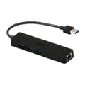 Miniatyrbild 1 av 9: i-tec USB 3.0 Slim HUB 3-portar + Gigabit Ethernet-adapter, USB 3.0 till RJ-45, 10/100/1000 Mbps, 3x USB 3.0-port, för Notebook Ultrabook Tablet PC, W