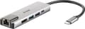 Miniatyrbild 1 av 4: D-Link DUB-M520 - Dockningsstation - USB-C / Thunderbolt 3 - HDMI - GigE (DUB-M520)