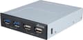Miniatyrbillede 1 af 5: AKASA HUB USB InterConnect S, 3,5" 2x USB 2.0, 2x USB 3.0, intern