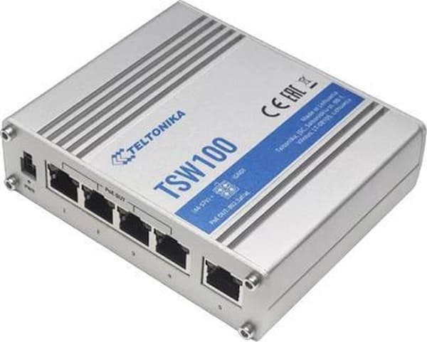 Teltonika RUTX12 trådlös router Gigabit Ethernet Dubbelband (2,4 GHz / 5 GHz) 3G 4G Silver