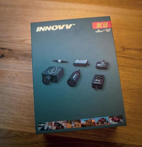 Innovv K5 2CH Dual True 4K Wifi GPS Motorcykel Dash Cam